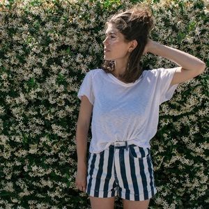 American Apparel Striped Shorts